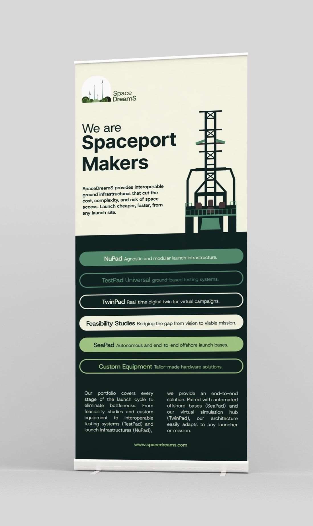 Kakemono SpaceDreamS